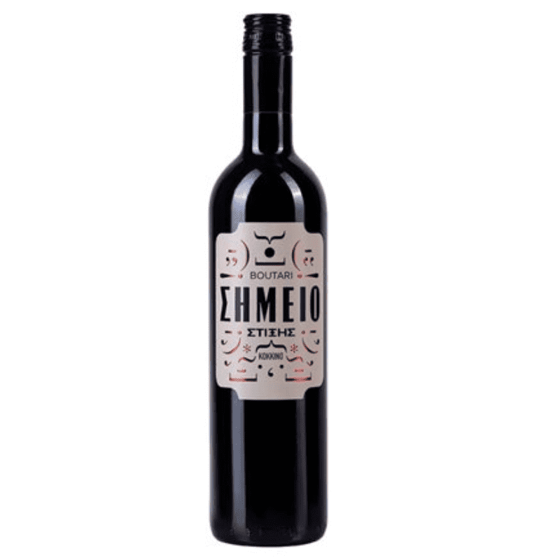 Simio Stixis Rotwein (750ml) Boutari von Boutari bei Araxxon  - Hochwertiges griechisches Produkt.   Simio Stixis Rotwein (750ml) Boutari από Boutari στο Araxxon  - Αυθεντικό ελληνικό προϊόν.